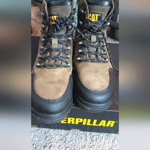 COPY - Caterpillar Brown and Black Rugged Boots